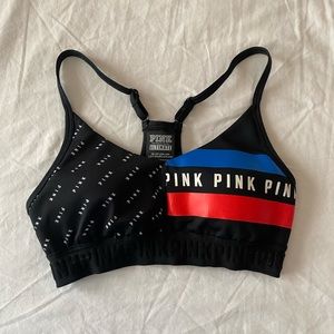 Pink Victorias Secret ultimate sports bra